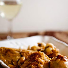 Garlic Chicken with White Wine Sauce