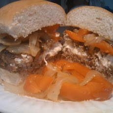 Kittencal's Jalapeno-Cream Cheese Stuffed Hamburgers