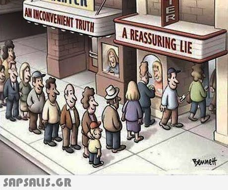 AN INCONVENIENT TRUTH A REASSURING LIE ne