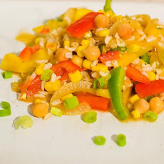 Rice Chickpea Salad