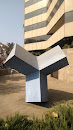 Escultura Edificio IBM Chile