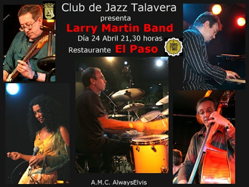 Presentación Larry Martin Band