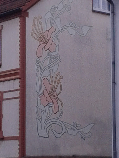 Flowers on Wall