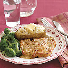 Pork Chops with Mustard Sauce