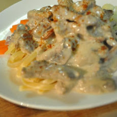 Russian Stroganoff with Bacon