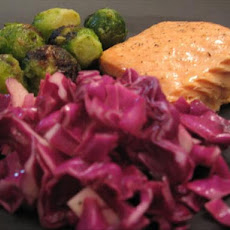 Crisp Red Cabbage Salad