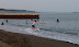 hitting a small wave