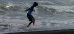 Aya gliding in.