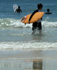 Aya surfing at Izu 12