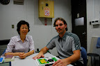 Sachiko and Jason of Setagaya Group Lesson