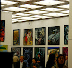 I didn't have a chance to take a close look at this paints, but snuck this snapshot of them!