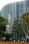 The entrance to The National Art Center, Tokyo