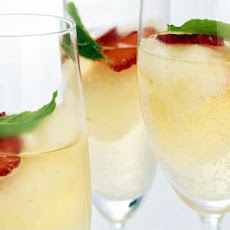 Champagne with Strawberries