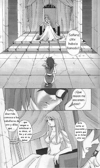 Saint Seiya (Saori y los caballeros dorados)