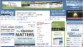 Balance between advertisement and content anyone? There's literally no content visible when you load an article page on Forbes. Balance between advertisement and content anyone? There's literally no content visible when you load an article page on Forbes.