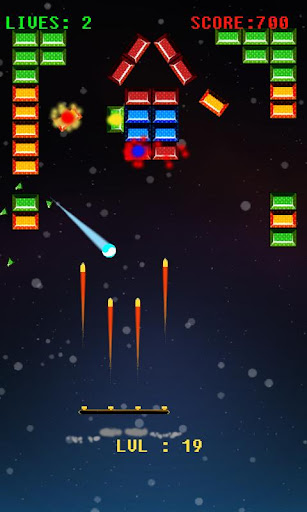 우주 벽돌 차단기 Space Bricks Breaker