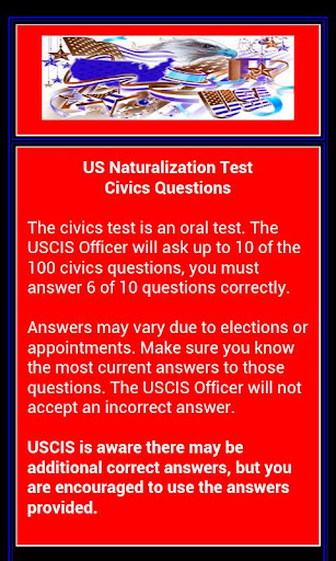 Citizenship - US Civics Quiz