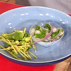 Grouper Ceviche with Jicama and Avocado Slaw