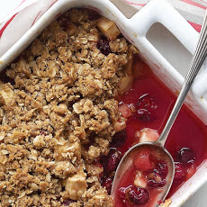 Emeril's Apple and Cranberry Crisp