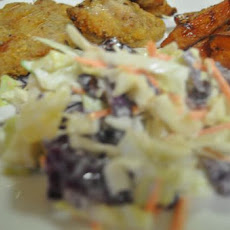 Pinepple and Craisen Cole Slaw