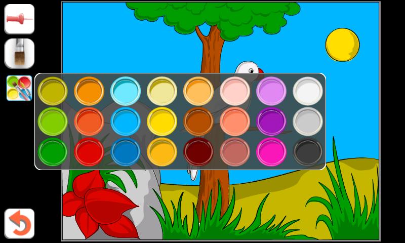 Игры раскраски для детей краской Игры раскраски для детей краской