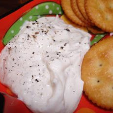 Last Minute Garlic Cheese Dip