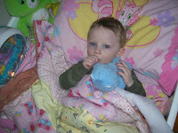 Spring &ndash; Sammy climbed into Ruthie's bed and eventually fell asleep.