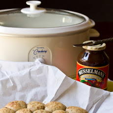 Slow-Cooker Apple Butter Yeast Rolls