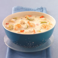 Makeover Creamy Seafood Soup Recipe