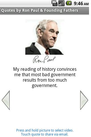 Quotes by Ron Paul Founders