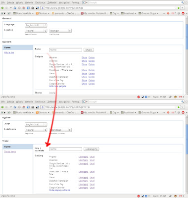 iGoogle settings translation bug