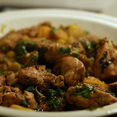 Curried Chicken with Apricots