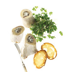 Roasted Bone Marrow with Fresh Horseradish Gremolata