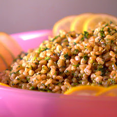 Farro with Coarse Pesto