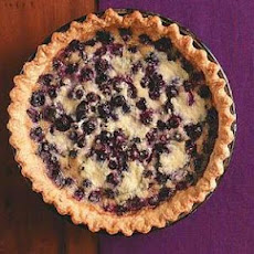 Blueberry Mascarpone Chess Pie