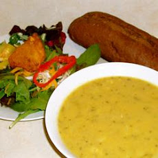 Tim Perry's Soup (Creamy Curry Cauliflower and Broccoli Soup)