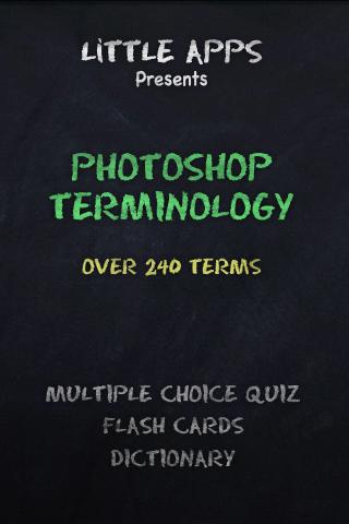 240+ PHOTOSHOP TERMS QUIZ