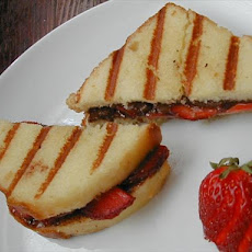 Chocolate-Strawberry Panini