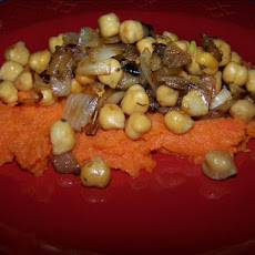 Root Vegetable Mash With Caramelized Onions