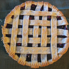 Blue Ribbon Cranberry Blueberry Pie