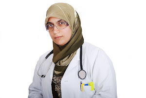 Young female muslim doctor