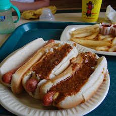 Texas Chili Weiners (Hot Dogs)