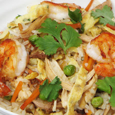 Prawn and Turkey Nasi Goreng