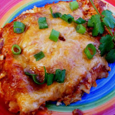 Chicken Cream Cheese Enchiladas