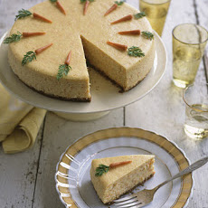 Carrot Cheesecake with Marzipan Carrots