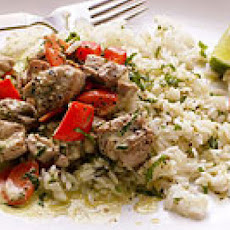 Thai Chicken with Minted Rice