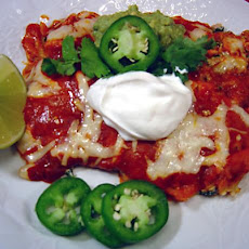 Creamy Spinach Enchiladas