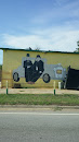 Laurel and Hardy Mural