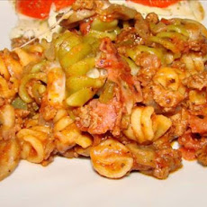 Pepperoni Pizza Casserole