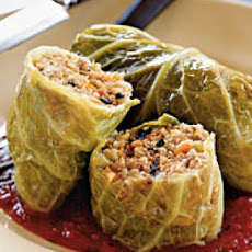 Julia Child Cabbage Stuffed With Leftover Turkey and Sausage